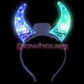 Multi LED Transparent Devil Horns